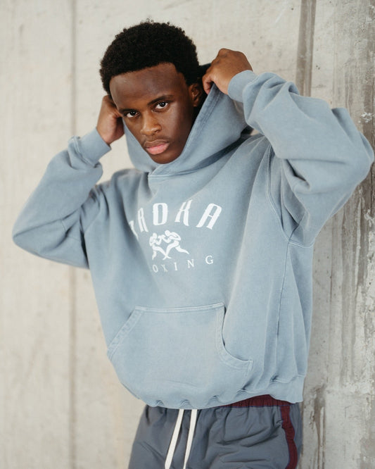 The Dunbridge Hoodie Broxa Blue Mens