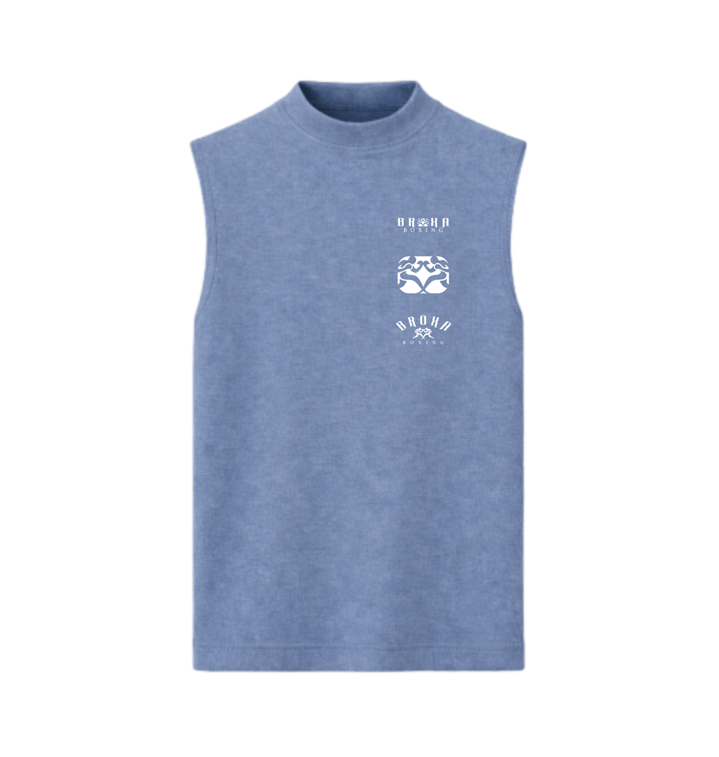 Wash Blue Vests Front